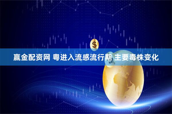 赢金配资网 粤进入流感流行期 主要毒株变化